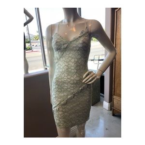 Topshop mini bodycon dress - mint green moss NWOT